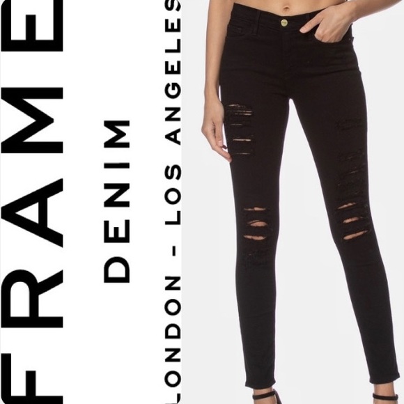๐ FRAME DENIM LE SKINNY DE JEANNE: SIZE 23
